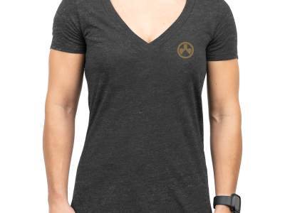 Magpul MAG1343-011-L Take Flight Women’s Black, Cotton/Polyester Short Sleeve, Large