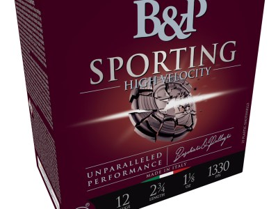 B&P 12B8SCH8 Sporting Clay  12Gauge 2.75″ 1 1/8oz 8Shot 25 Per Box/10 Case