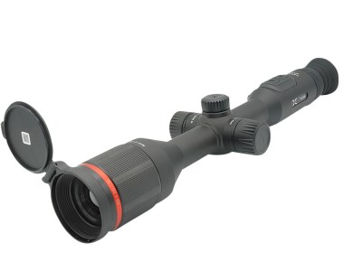 X-Vision 203203 TS200 Thermal Scope with Rings, Black, 2.3-9.2x35mm, Multi Reticle/Color 1024×768 OLED, 2,600 yds Detection Range, 400×300 Thermal Sensor, Photo/Video/PiP