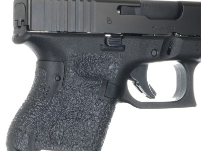 Talon Grips EV03R Adhesive Grip  Textured Black Rubber, Fits Subcompact Glock Gen 5