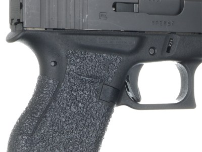 Talon Grips EV04R Adhesive Grip  Textured Black Rubber, Fits Glock 42/43