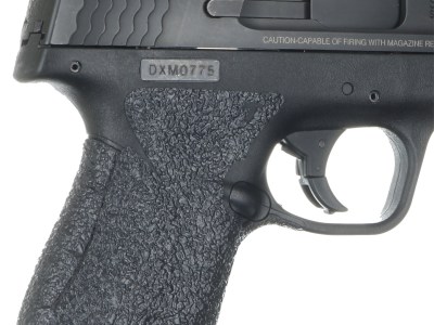 Talon Grips EV05R Adhesive Grip  Textured Black Rubber, Fits S&W Shield, M2.0
