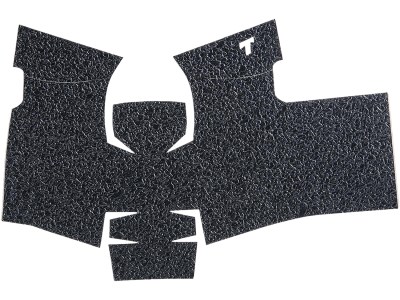 Talon Grips EV07R Adhesive Grip  Textured Black Rubber, Fits (Compact) Sig P250, P320