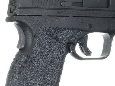 Talon Grips EV09R Adhesive Grip  Textured Black Rubber, Fits Springfield XD-S (9/45)