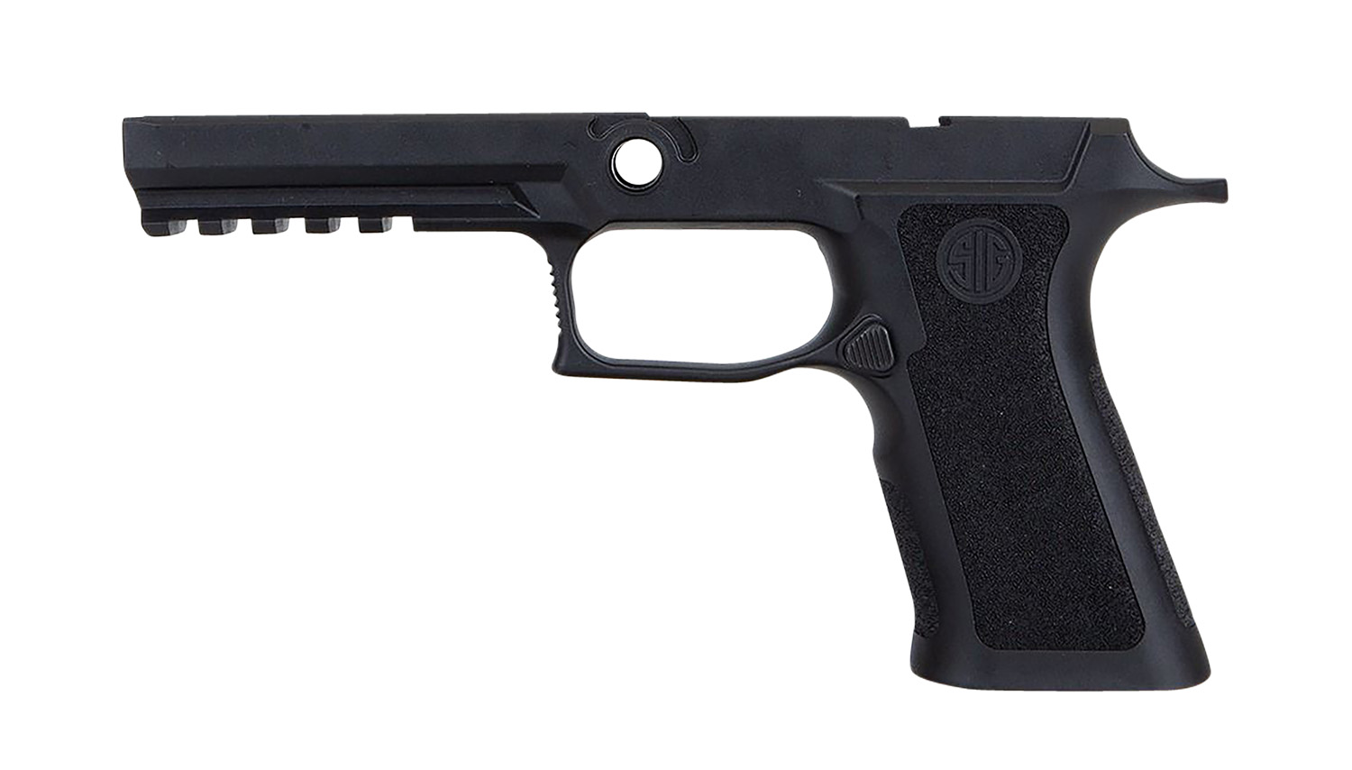 Sig Sauer GRIPMODXF943SMBLK P320 Grip Module X-Series (Small Size Module), 9mm Luger/40 S&W/357 Sig, Black Polymer, Fits Full Size Sig P320 (4.70″)