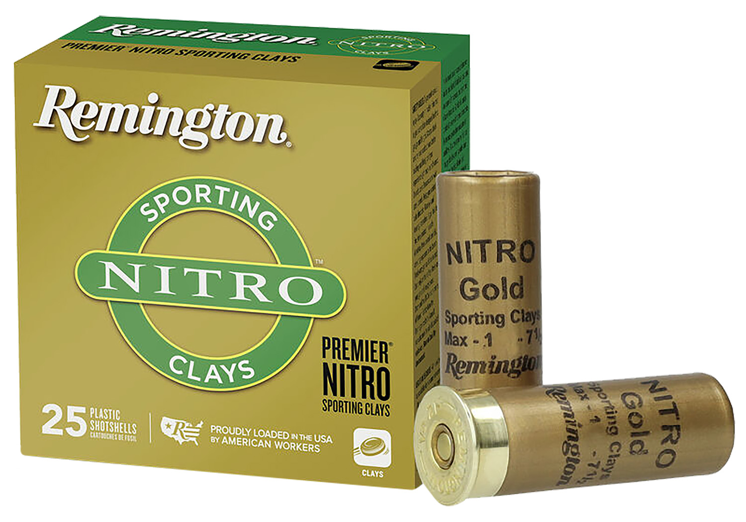 Remington Ammunition R20132 Premier Nitro Sporting Clay 12 Gauge 2.75″ 1 oz 7.5 Shot 25 Per Box/ 10 Cs