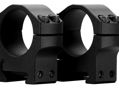 Mdt Sporting Goods Inc 103347BLK Premier Scope Ring Set Black Aluminum 30mm Tube Medium