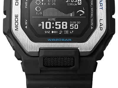 G-shock/vlc Distribution GBX1001CR G-Shock Tactical G-Glide Fitness Tracker Black Size 145-215mm