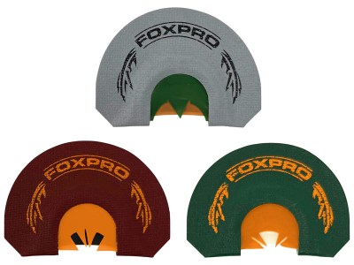 Foxpro CSBRDTKRCOMBO Beardtaker Combo Diaphragm Call Attracts Turkey Gray/Green/Red 3 Pack