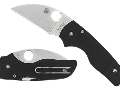 Spyderco C230GPWC Lil’ Native  2.44″ Folding Wharncliffe Plain CPM S30V SS Blade/Black Textured G10 Handle Includes Pocket Clip