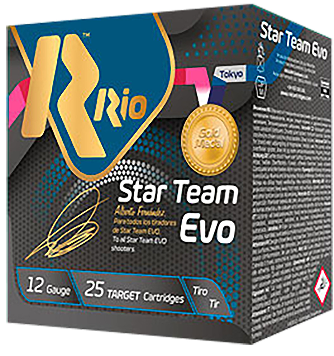 Rio Ammunition ST288 Star Team EVO  12Gauge 2.75″ 1oz 8Shot 25 Per Box/10 Case