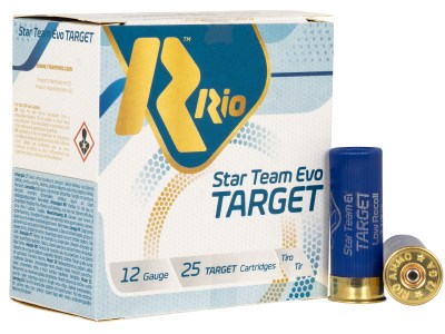 Rio Ammunition STT32LR8 Team Target  12Gauge 2.75″ 1 1/8oz 8Shot 25 Per Box/10 Case