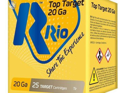 Rio Ammunition TT209 Top Target  20 Gauge 2.75″ 7/8 oz 9 Shot 25 Per Box/ 10 Case