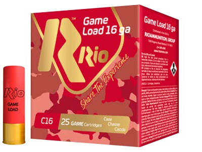 Rio Ammunition RCHV1675 Game Load  16Gauge 2.75″ 1 1/8oz 7.5Shot 25 Per Box/10 Case