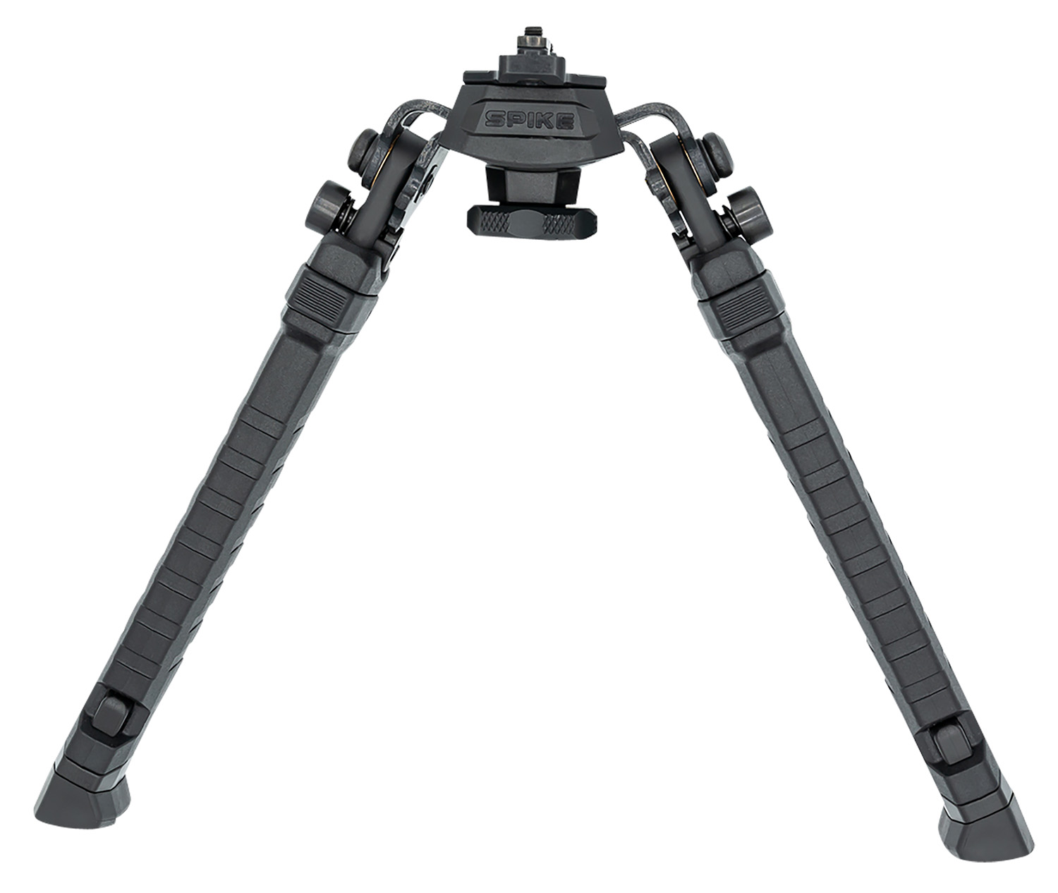 FAB Defense FXSPIKEB Spike Precision Bipod 7.09″- 11.42″ Adj., Rotating & Tilting, Rubber Feet, Includes Leg Extensions, Picatinny Rail Compatible Black Polymer & Aluminum
