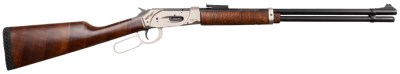 Gforce Arms GFLVRNKLS Saddlehorn  410 Gauge 2.5″ 9+1 20″ Nickel Barrel/Rec, Turkish Walnut Stock, Adj. Fiber Optic Sights
