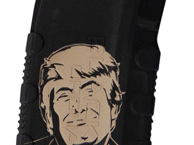 Black Rain Ordnance MAG30TRUMPMAGAZNE Magazine  30rd 223 Rem/5.56 NATO Trump MAGA-ZINE Engraving Fits AR-15 Black Polymer