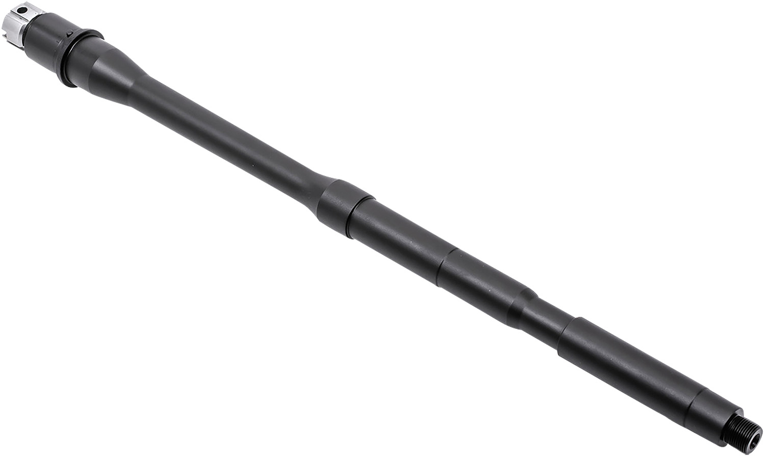 CMMG 22D7C4A Replacement Barrel Kit with Collar, 22 LR 16.10″ Threaded, Black Nitride Chromoly Steel, Fits AR-15/Mk4