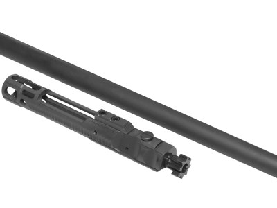 CMMG 57D0476 Replacement Barrel Kit with Bolt Carrier Group, 5.7x28mm 16.10″ Threaded, Black, Radial Delayed Blowback, Fits AR-Platform