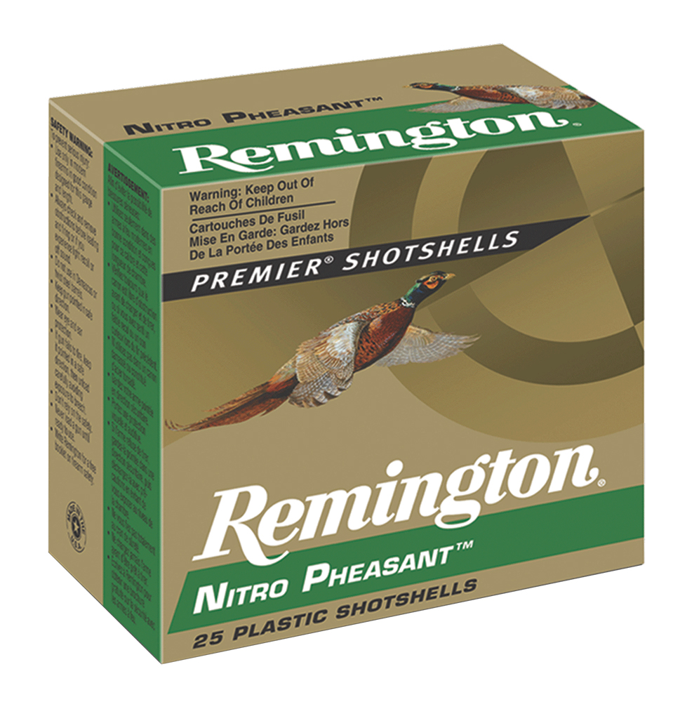 Remington Ammunition 28636 Nitro Pheasant  12Gauge 2.75″ 1 3/8oz 6Shot 25 Per Box/10 Case