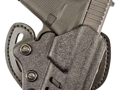 DeSantis Gunhide 042KAB2Z0 Facilitator  OWB Black Kydex Belt Slide Fits Glock 17/17 Gen5/22/31/47 Right Hand
