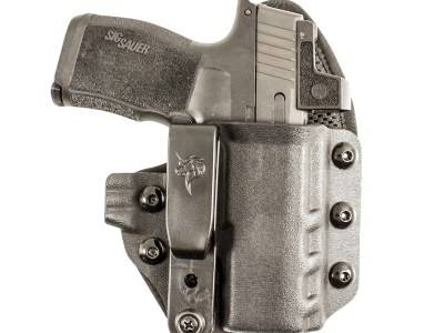DeSantis Gunhide 206KA6VZ0 Uni-Tuk  IWB Black Kydex Belt Clip Fits Glock 19/19X/19 Gen5/23/32/45 Right Hand