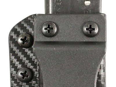 DeSantis Gunhide A100KJJJZ Persuader Mag Pouch  Double Stack IWB/OWB Black Kydex Belt Clip Ambidextrous