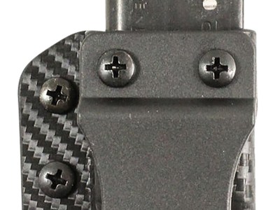 DeSantis Gunhide A100KJYYZ Persuader Mag Pouch  IWB/OWB Black Kydex Belt Clip Compatible w/ Glock 43 Ambidextrous