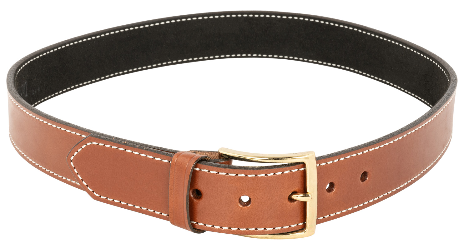 DeSantis Gunhide B12TL38Z0 Plain Lined  Tan Leather Belt Size 38″ 1.50″ Wide Buckle Closure