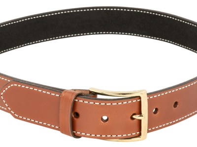 DeSantis Gunhide B12TL42Z0 Plain Lined  Tan Leather Belt Size 42″ 1.50″ Wide Buckle Closure