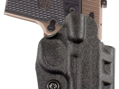 DeSantis Gunhide D94KA5PZ0 Cazzuto  OWB Black Kydex Paddle Fits FN 509/509 Tactical/509C Right Hand