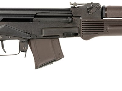 Arsenal SAM7SF-84EPM SAM7SF 84E 7.62x39mm 10+1 16.33″ Black Steel Threaded Barrel, Black Forged & Milled Aluminum Receiver, Black Synthetic Folding Right Side Stock, Plum Polymer Grip