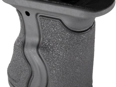 FAB Defense FXGRADMB Gradus Ergonomic Forward Grip Angled, Black Polymer with Rubber Overmold, Fits M-Lok Rail