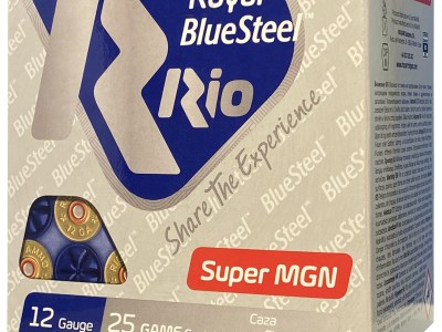 Rio Ammunition RBSM403 BlueSteel Royal 12Gauge 3″ 1 3/8oz 3Shot 25 Per Box/10 Case