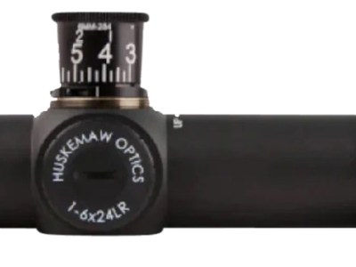 Huskemaw Optics 1016HO Tactical Hunter Black 1-6x24mm 30mm Tube, Illuminated HuntSmart Reticle