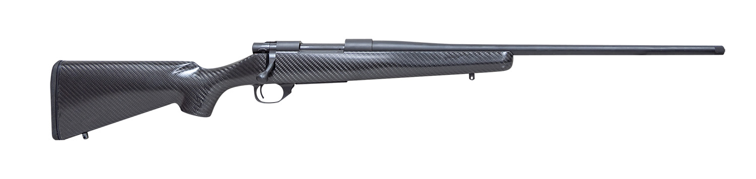 Howa HCBN7MMPRC M1500 Carbon Stalker 7mm PRC 3+1 24″ Threaded, Blued Barrel/Rec, Natural Carbon Fiber Stock