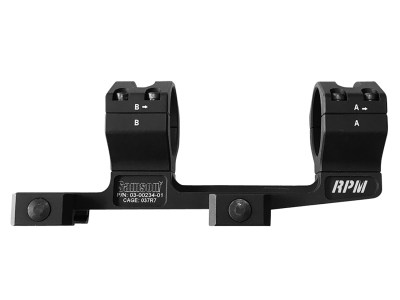 Samson 030023401 RPM Scope Mount/Ring Combo Matte Black 30mm