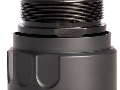 Rugged Suppressors ODTM001 Obsidian Dual Taper Mount Black, Fits Obsidian 9 & 45 Suppressors