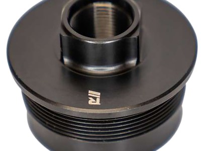 Rugged Suppressors DTM002 Universal Direct Thread Mount  1/2″-28 tpi, Black, Fits 1.375″-24 tpi Tube Threads