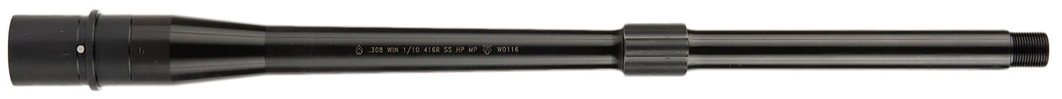 Ballistic Advantage BABL308019PQ Premium Series  308 Win 16″ Threaded Hanson Profile, Midlength with Low Pro Gas Block, Black QPQ 4150 Chrome Moly Vanadium Steel, Fits AR-10