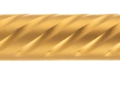 Ballistic Advantage BAPSG175T3G Premium Series  9mm Luger Fits Glock 17 Gen 5 Fluted Threaded Gold PVD Stainless Steel