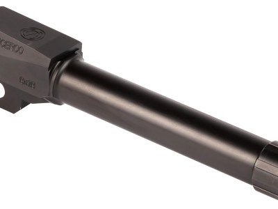 SilencerCo AC2486 Sig  9mm Luger 4.50″ Threaded Black Nitride Stainless Steel, Fits Sig P320 Compact