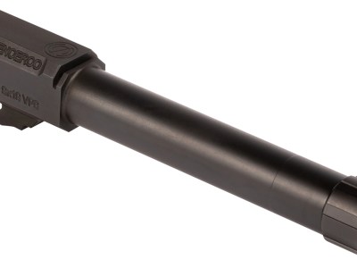 SilencerCo AC1549 HK  9mm Luger 4.50″ Threaded Black Nitride Stainless Steel, Fits HK VP9