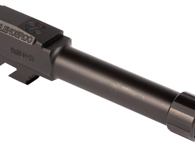 SilencerCo AC5049 Glock  9mm Luger 3.70″ Threaded Black Nitride Stainless Steel, Fits Glock 43/43X