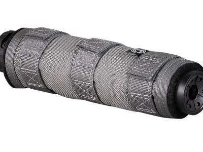 SilencerCo AC1982 High Temp Suppressor Cover 7.50″ Gray Nylon