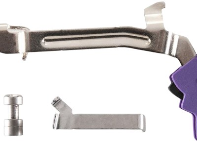 Apex Tactical 102P165 Action Enhancement  Slim Purple Drop-In Compatible w/Glock Gen3-4 17/19/22-27/31/32/33/34/35