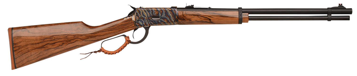 Gforce Arms GFLVR3030CC Saddlehorn  30-30 Win 10+1 20″ Blued Steel Barrel, Color Case Hardened Steel Receiver, Fixed Turkish Walnut Stock