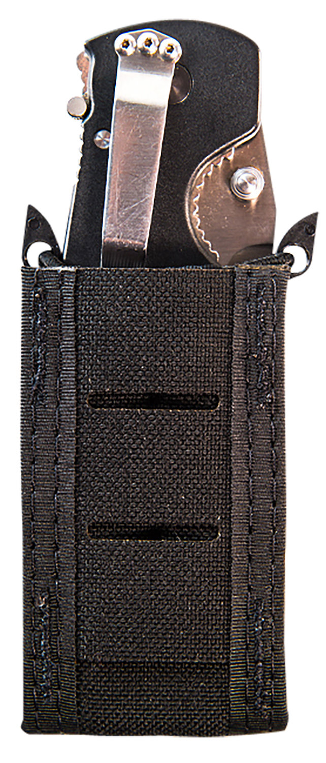 High Speed Gear 41PT00BK TACO Duty Single Pistol Mag, Black Nylon with MOLLE Exterior, Fits MOLLE & 2″ Belt