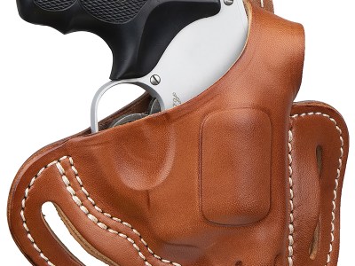 1791 Gunleather RVHX1CBRR RVHX-1  OWB Size 01 Classic Brown Leather Belt Slide, J-Frame, Right Hand