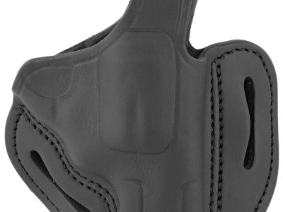 1791 Gunleather RVHX2SSBLR RVHX-2S  OWB Size 02S Stealth Black Leather Fits Up to 3″ Barrel, K/L-Frame, Belt Slide Right Hand